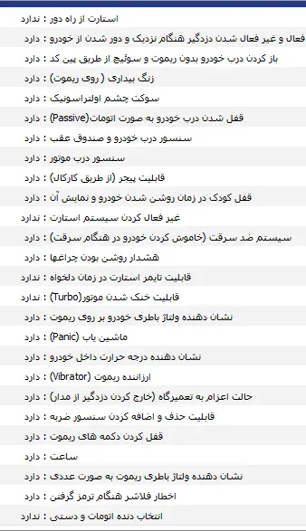 دزدگیر ماشین تصویری ماجیکار مدل M110A